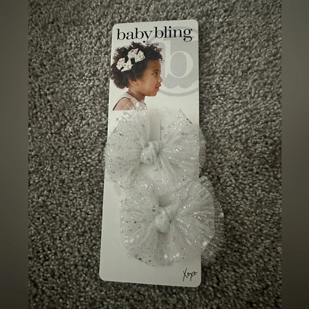 Baby Bling tulle clips